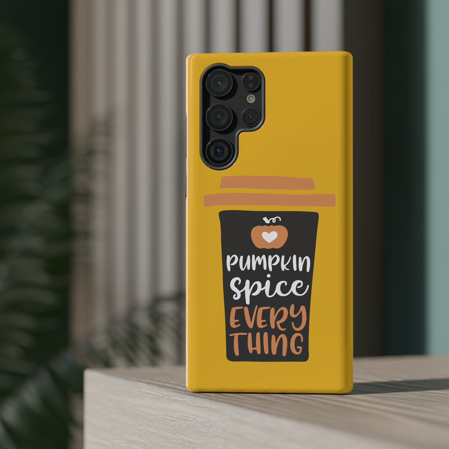 Impact-Resistant Cases - Pumpkin Spice Everything