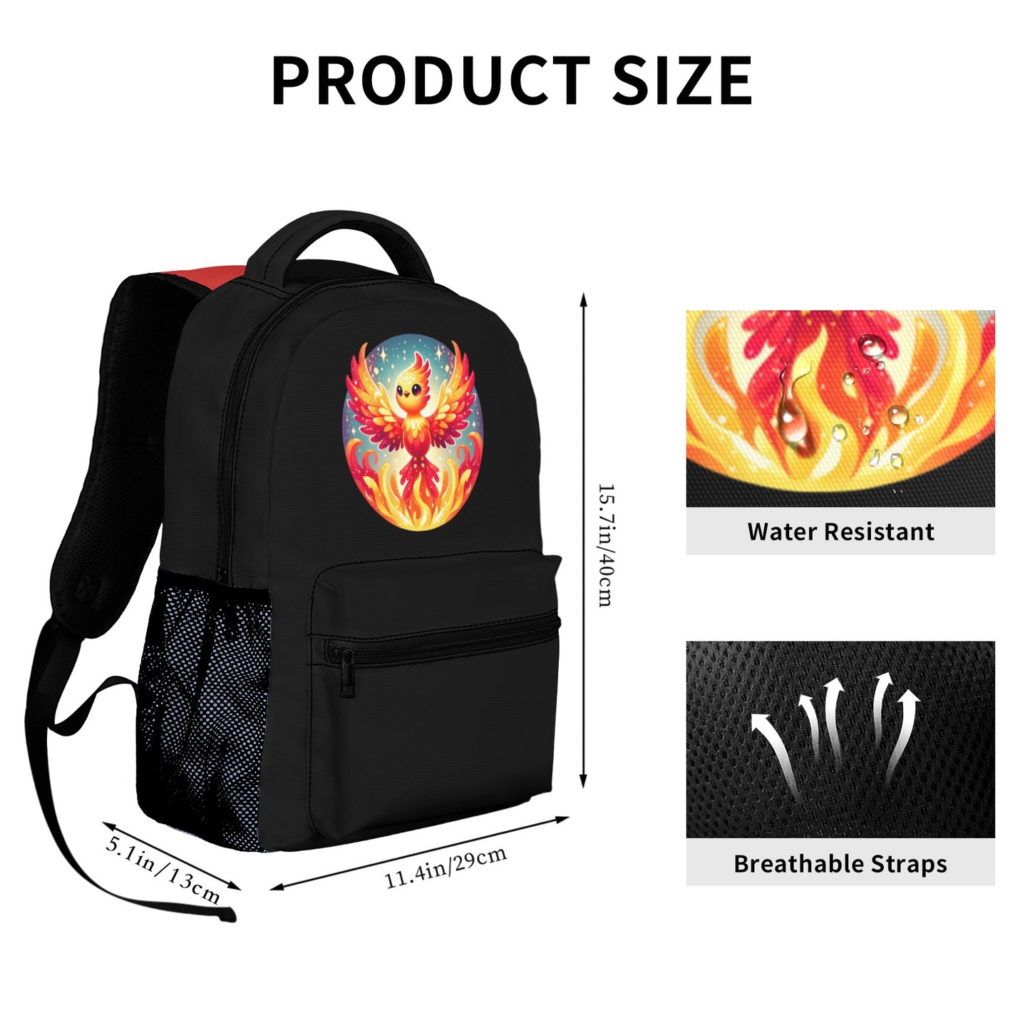 Cute phoenix Backpack